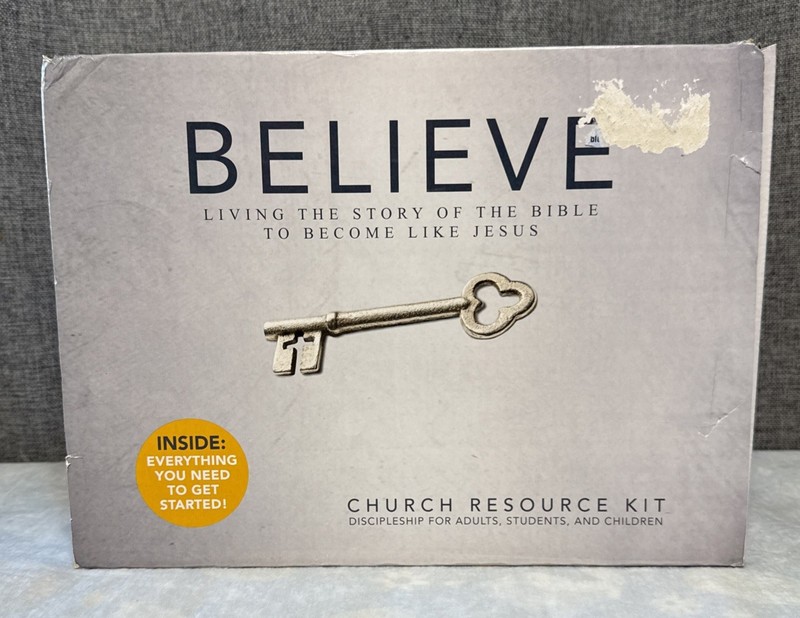 Believe: Church Resource Kit: Living the Story of the Bible – Zondervan NEW