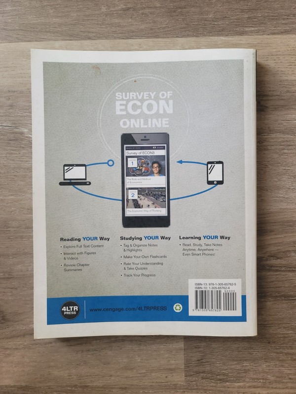 Survey of ECON by Robert L. Sexton (2016, Trade Paperback) gallery