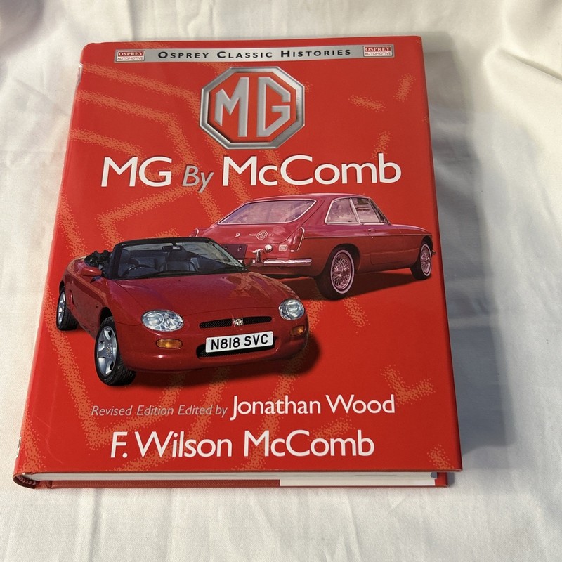 MG by McComb (Osprey Automotive Classic History) By F. Wilson McComb NEW HC/DJ