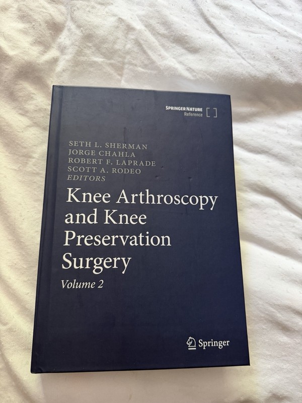 Springer Knee Arthroscopy & Knee Preservation Surgery HC Vol 1-2 2020 Sherman gallery