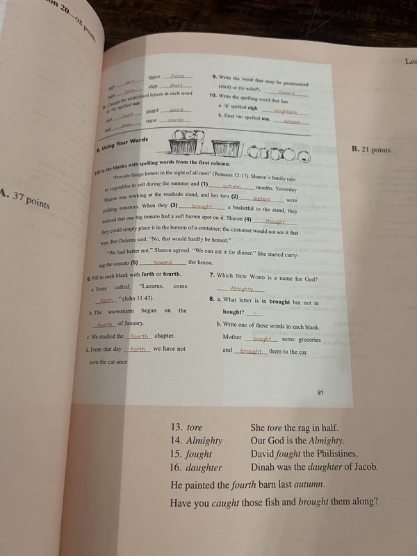Rod and Staff Spelling By Sound and Structure 5 Teacher's Manual Miller gallery