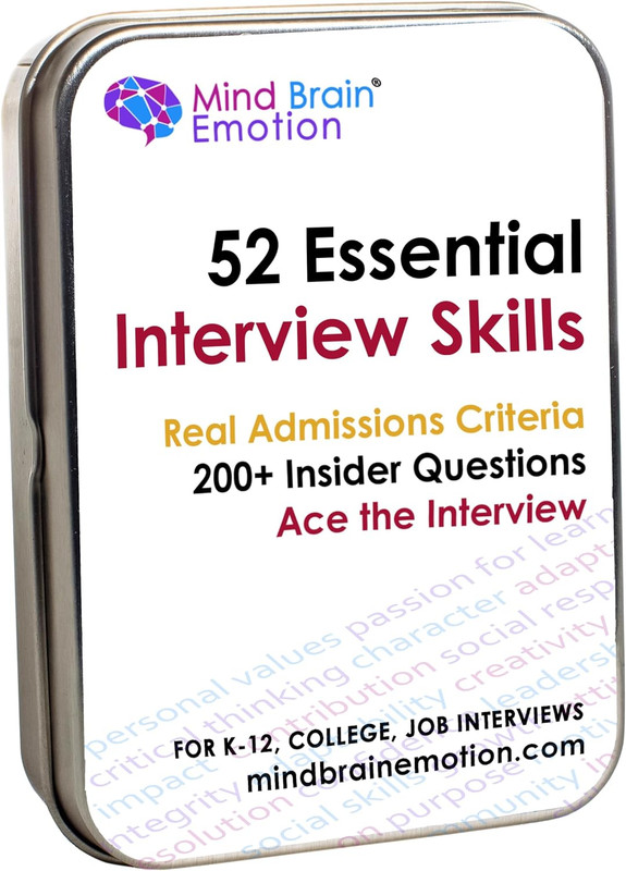 52 Essential Interview Skills: Prep for Private School, College, Job Entrance In