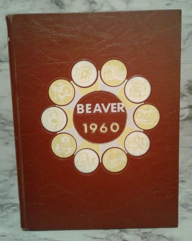 2 Vntg 1960 & 1961 BEAVER Minot States Teacher's College Yearbook North Dakota gallery