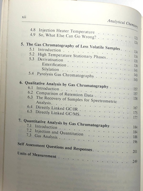 Gas Chromatography (Analytical Chemistry by Open Learning) by JE Willett 1987 gallery