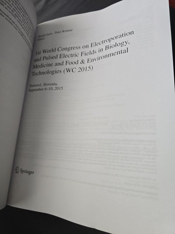 1st World Congress on Electroporation and Pulsed Electric Fie... - 9789812878168 gallery