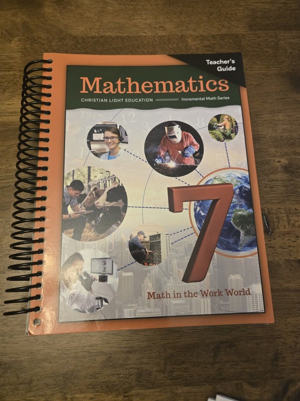 Christian Light Education Math In The Work World Level 7 Homeschool Curriculum gallery