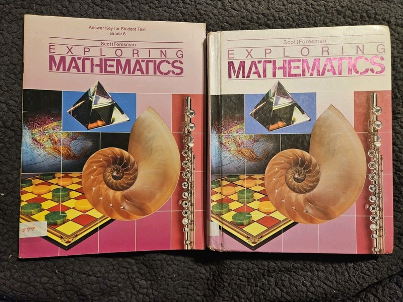 Exploring Mathematics Grade 6 Text Book & Answer Key Homeschool Wlrk Book
