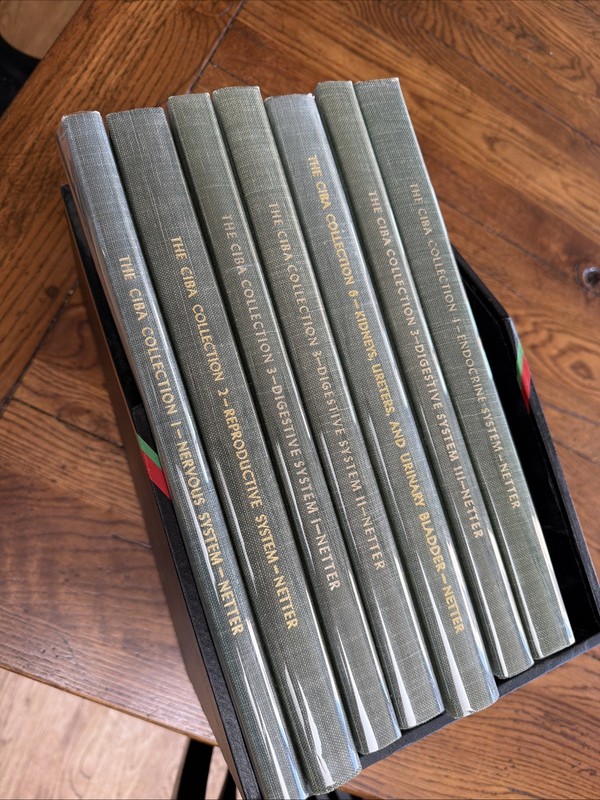 The CIBA Collection VOL 1, 2, 3×3, 4, 6 Medical With Case