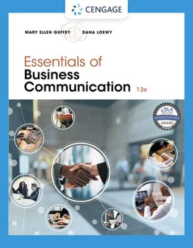 Essentials of Business Communication by Mary Ellen Guffey: Used