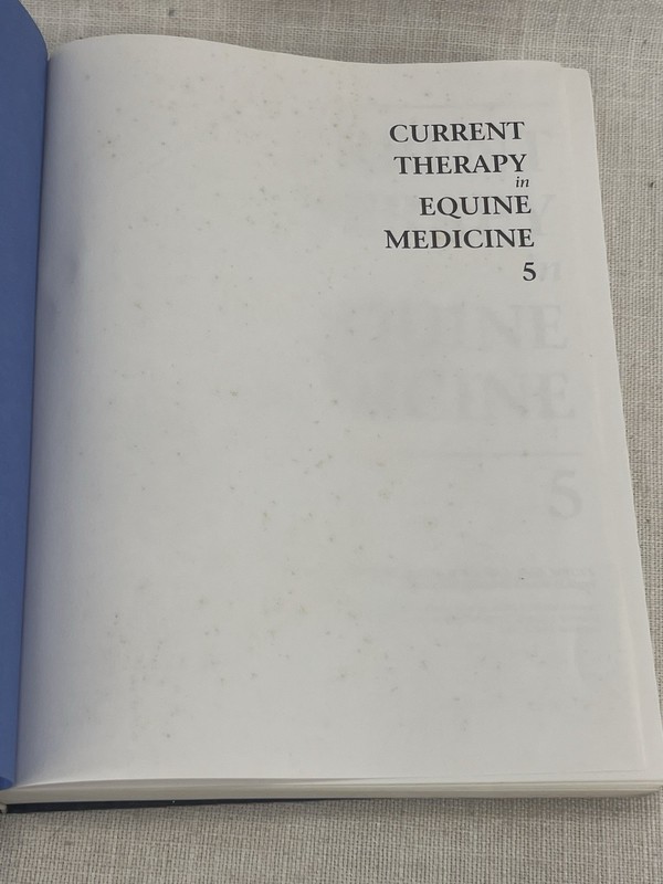 Current Therapy in Equine Medicine (5th Ed) gallery