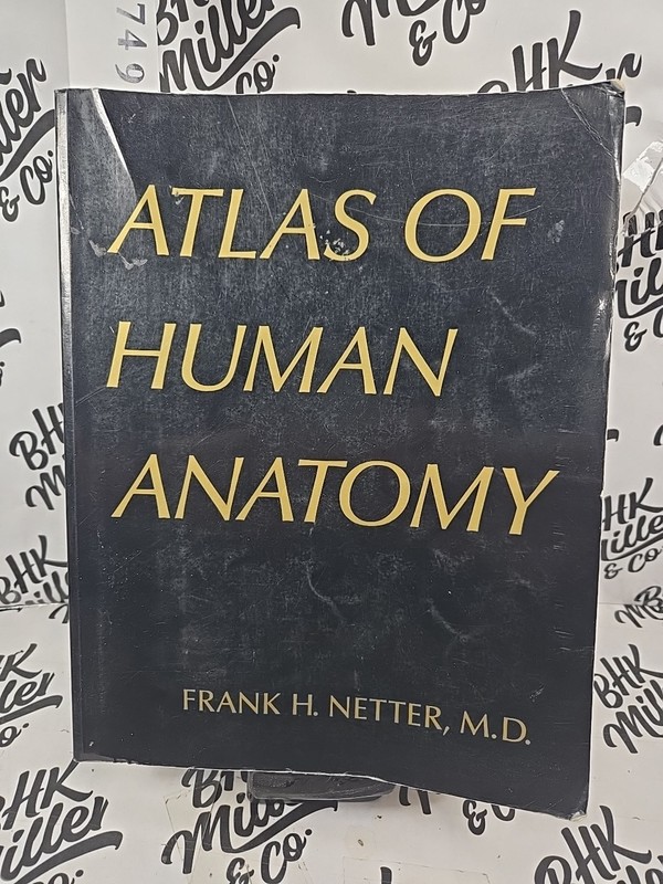 Atlas Of Human Anatomy By Frank H. Netter Paperback 1989