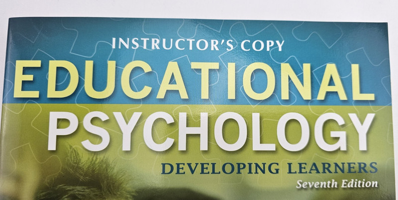 Educational Psychology: Developing Learners – Instructor’s Copy (7th Edition) gallery