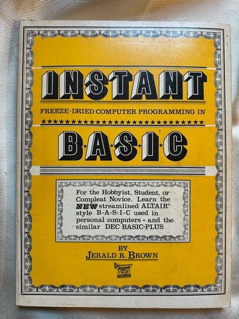 Instant freeze-dried computer programming in BASIC: An active-participation …
