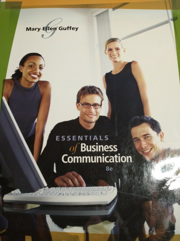 Essentials of Business Communication 8th Edition by Mary Ellen Guffey Paperback