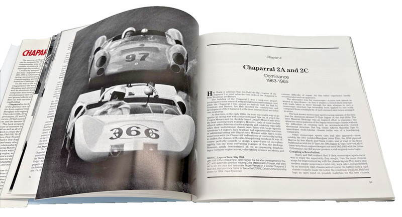 Chaparral Race Cars Book Jim Hall 1961-1970 Falconer Nye Motorsport gallery
