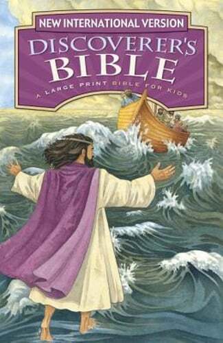 NIV, Discoverer's Bible: Revised Edition, Large Print, Hardcover: Used