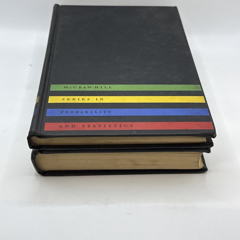 Vintage Statistics Textbooks Lot (2) McGraw-Hill 1961 1964 First Editions HC gallery