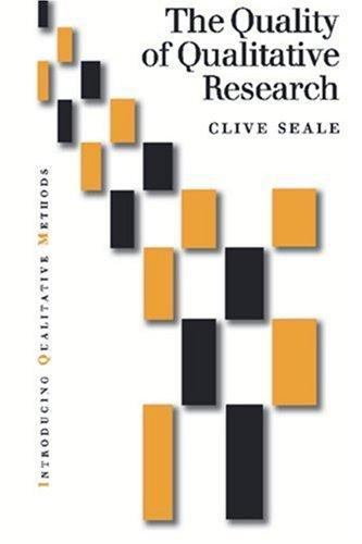 Quality of Qualitative Research, Paperback by Seale, Clive, Like New Used, Fr…