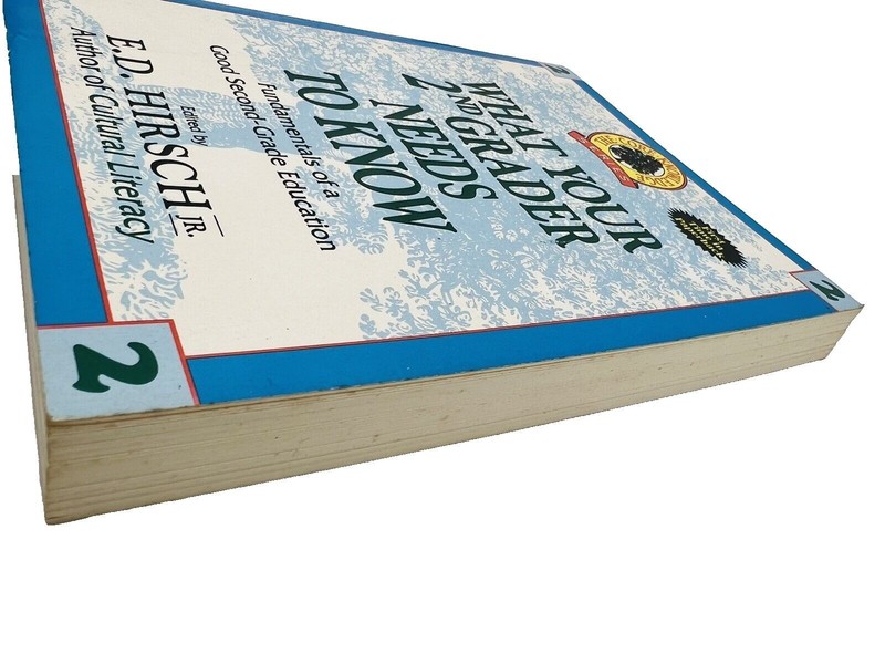 What Your 2nd Grader Needs to Know~Core Knowledge Series E.D. Hirsch Jr PB~P5 09 gallery
