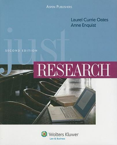 Just Research by Laurel Currie Oates; Anne Enquist