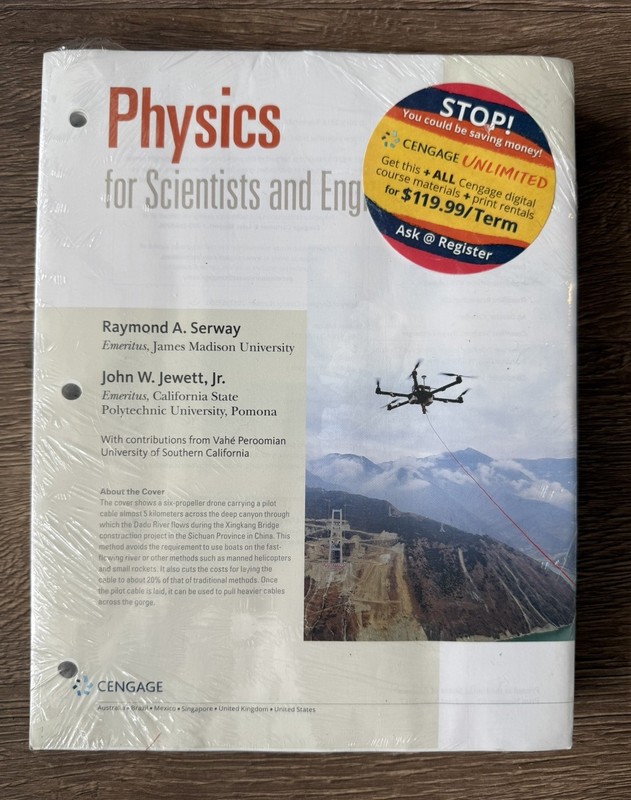 Physics for Scientists and Engineers by John W. Jewett Serway 10th Edition New