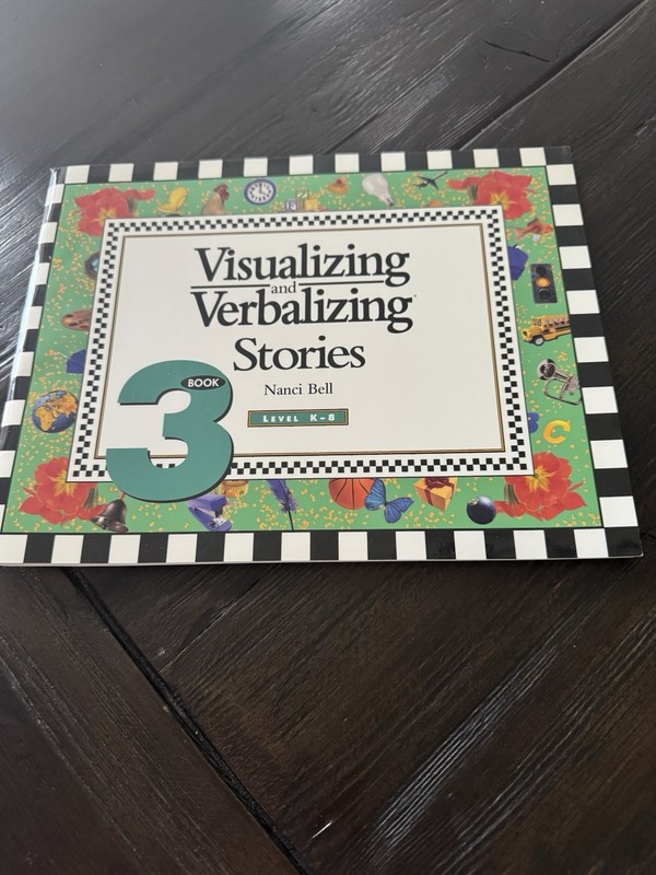 Visualizing & Verbalizing Stories –Book 3 Level K-8 Paperback –Nanci Bell