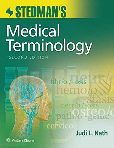 Stedman’s Medical Terminology – Paperback, by Nath Judi L. – Good w