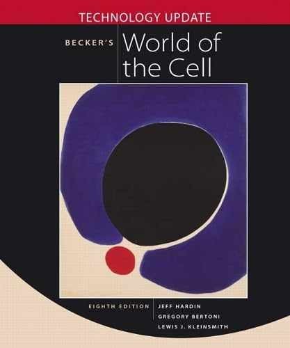 Becker’s World of the Cell – Hardcover, by Hardin Jeff; Bertoni – Acceptable n