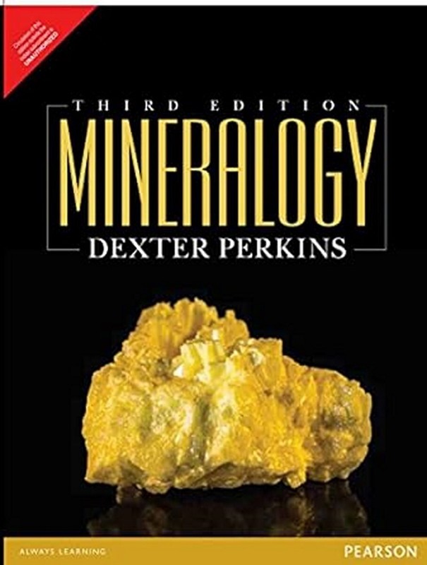 New.Mineralogy by Dexter Perkins 3rd INTL ED -9789332550421