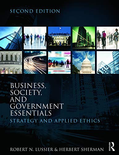 Business, Society, and Government E…, Lussier, Robert
