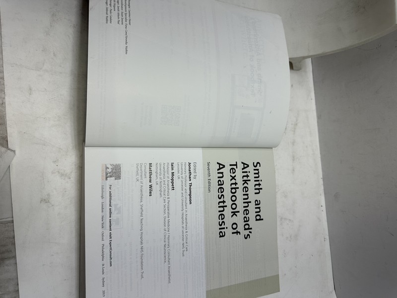 Smith and Aitkenhead's Textbook of Anaesthesia – Jonathan Thompson, Matthew Wile gallery