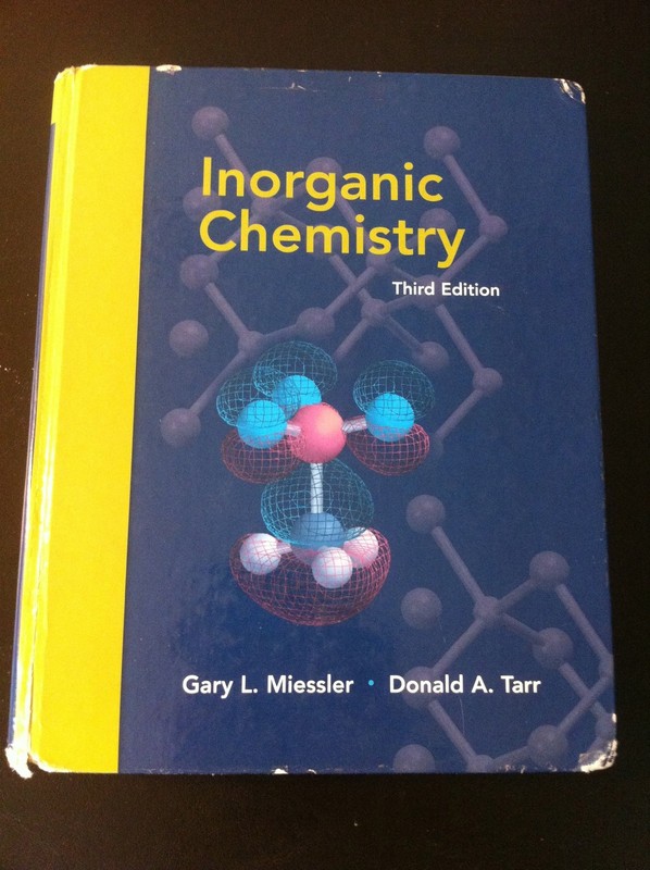 Inorganic Chemistry – hardcover Tarr, Donald A.|Miessler, Gary L.
