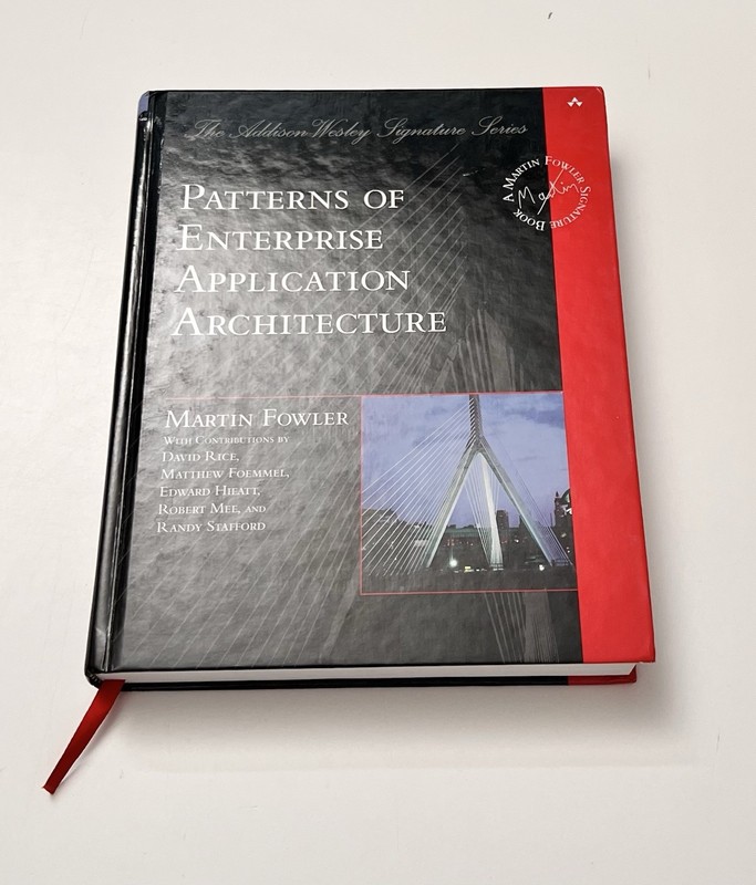 Addison-Wesley Signature Series (Fowler) Ser.: Patterns of Enterprise…