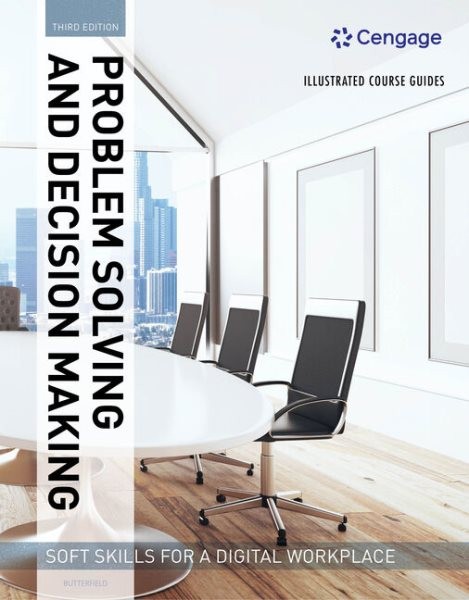 Problem Solving and Decision Making, Paperback by Butterfield, Jeff, Brand Ne...