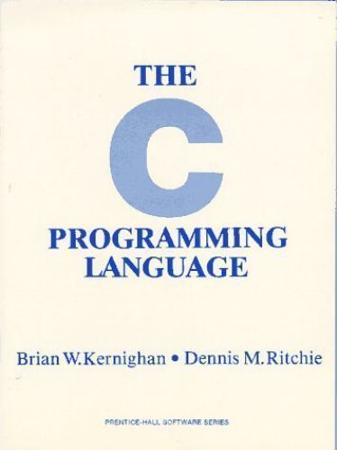 The C Programming Language Brian W. Kernighan, Dennis M. Ritchie paperback Used