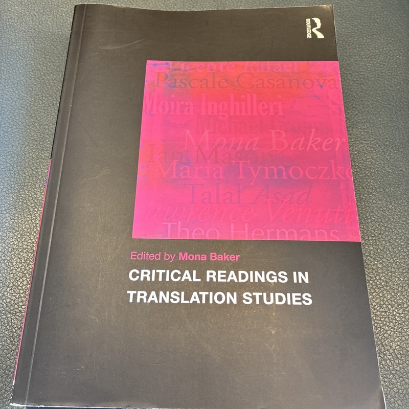 ✅Critical Readings in Translation Studies by Mona Baker📕Like New