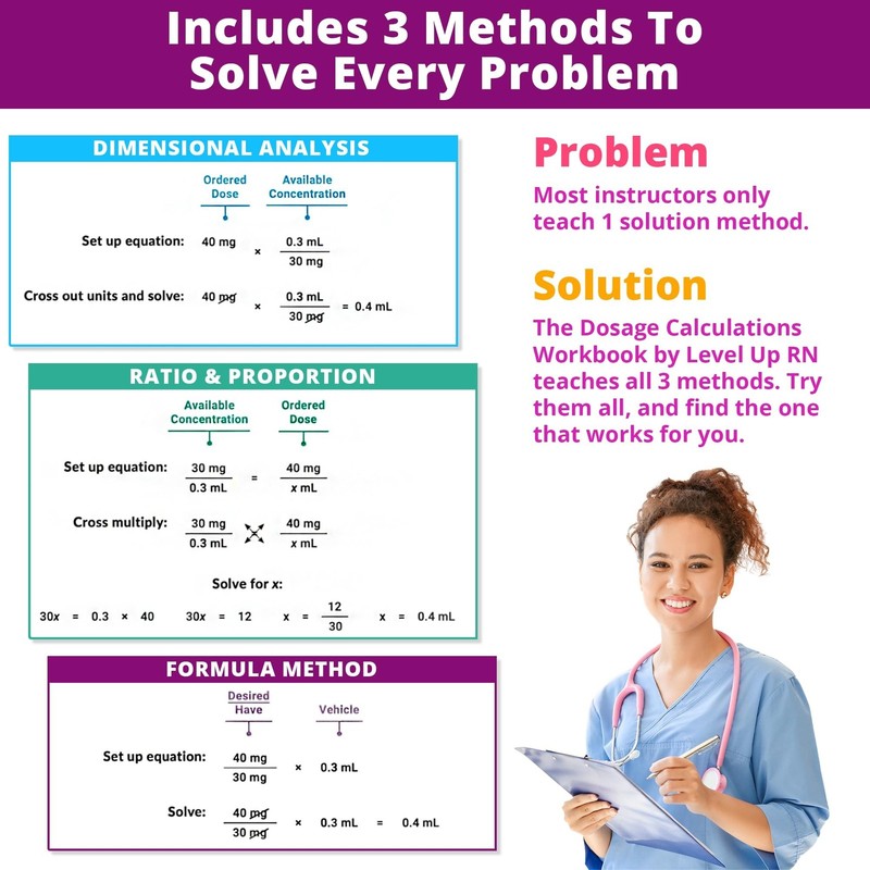 Dosage Calculation Workbook - Includes Online Digital Companion Explanation V... gallery