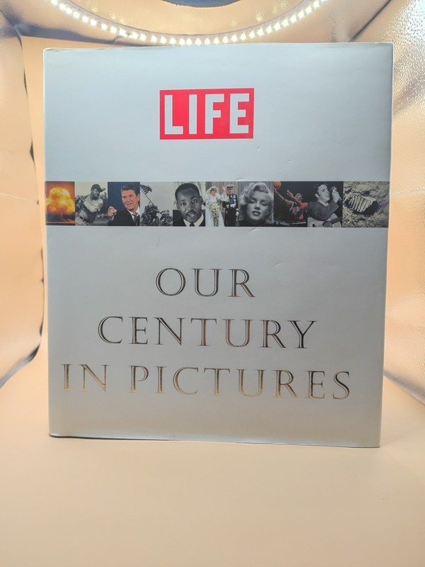 Iconic Vintage LIFE Our Century In Pictures Hardcover Coffee Table Photo Book