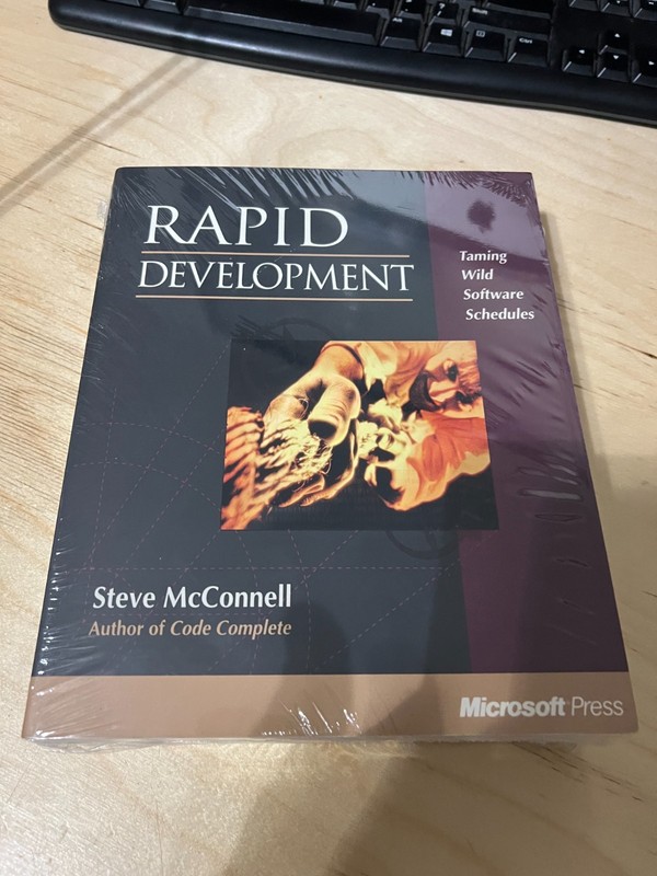 Rapid Development: Taming Wild Software Schedules 1st Edition by Steve McConnell