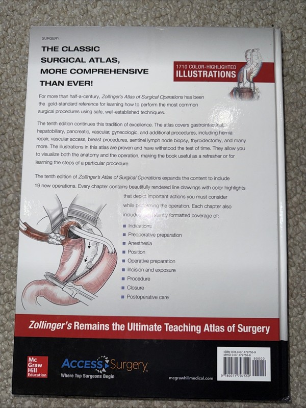 Zollinger's Atlas of - Hardcover, by Zollinger Robert; Ellison - Very Good gallery