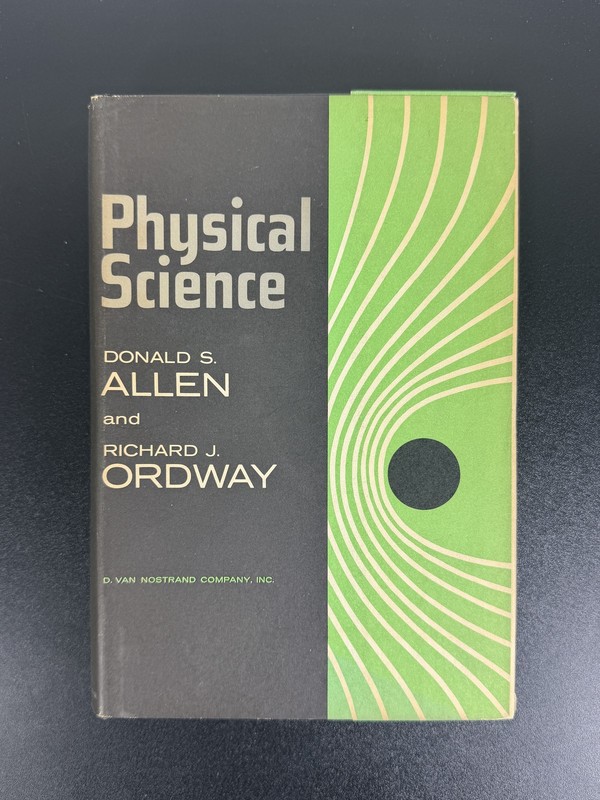 Physical Science Textbook Donald S. Allen Richard J. Ordway 1960 College Kreskin