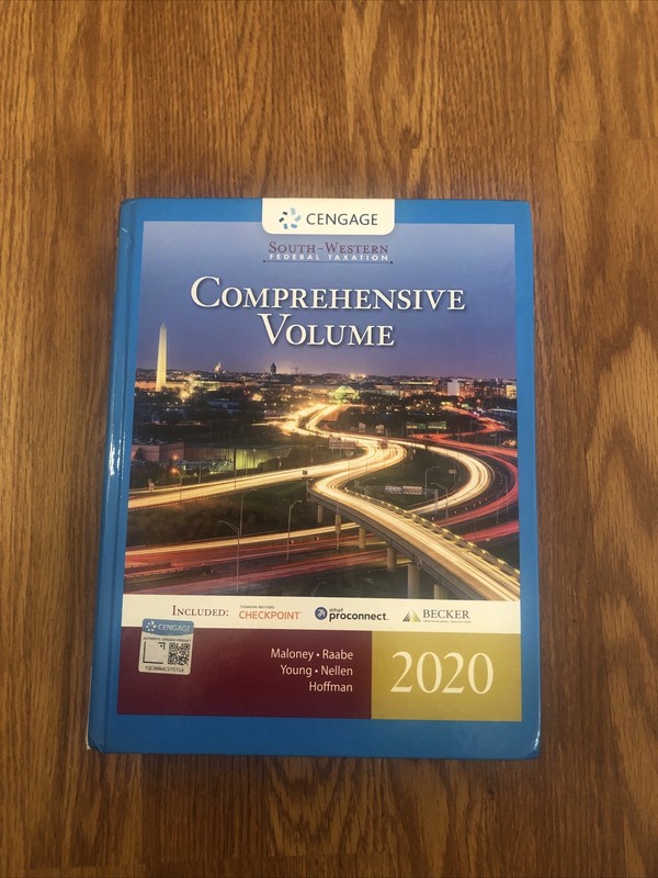 South-Western Federal Taxation 2020: Comprehensive with Intuit ProConnect Tax O
