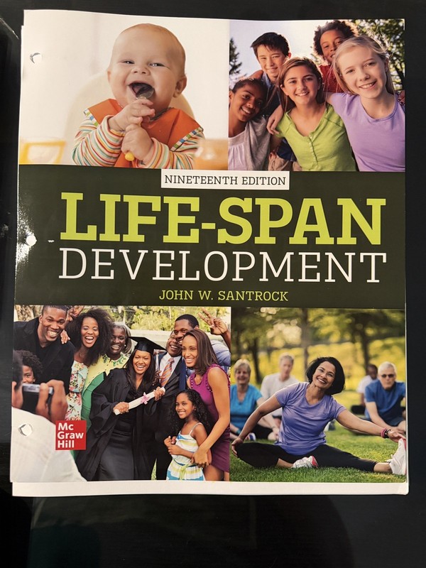 Loose Leaf Life-Span Development 19th Edition by John W. Santrock 9781266768385