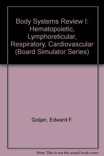 Body Systems Review I Hematopo - GOOD