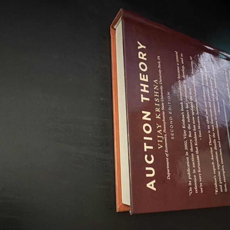 Auction Theory 2nd Edition by Vijay Krishna gallery