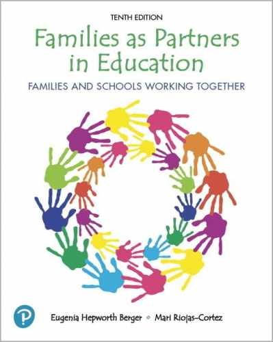 Families as Partners – Paperback, by Berger Eugenia; Riojas-Cortez – Very Good