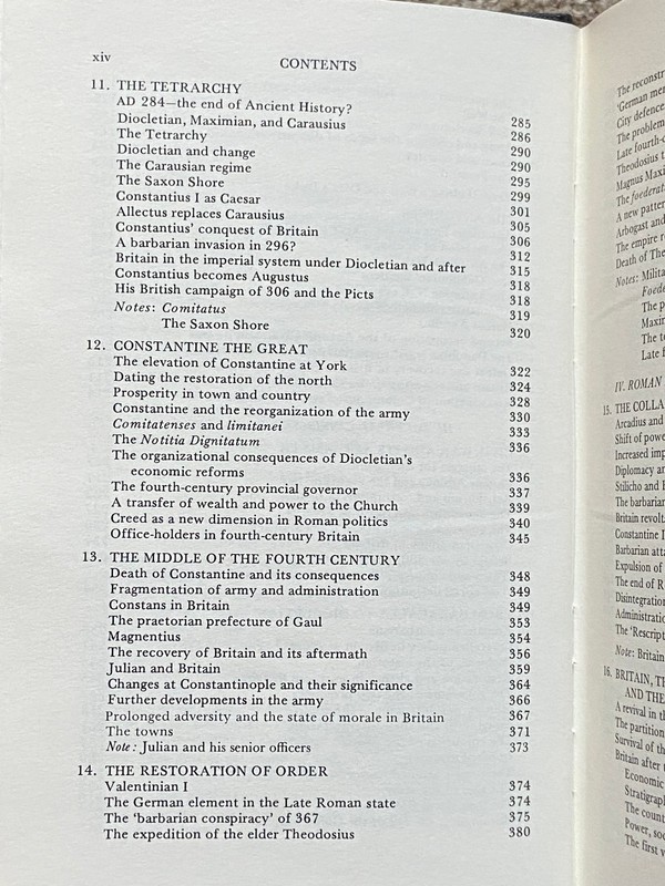 ROMAN BRITAIN Peter Salway 1987 HCDJ Oxford History of England, 824 pages gallery