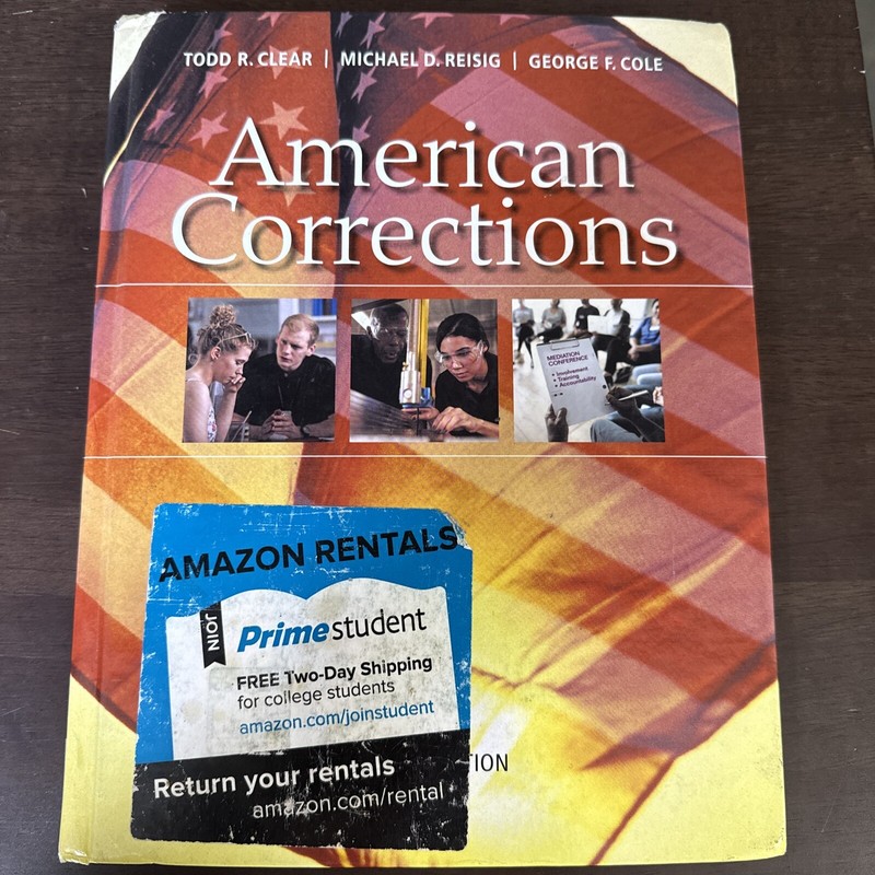 American Corrections by Dr. Clear, Todd R: Used