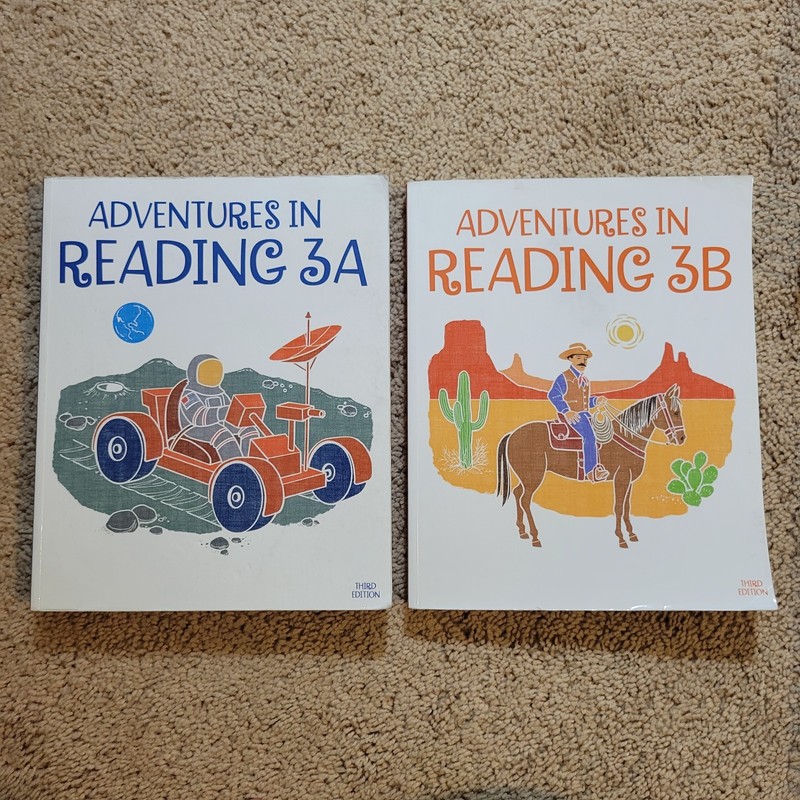 BJU Press 3rd Grade Adventures In Reading Teacher Answer Keys & Student Readers gallery