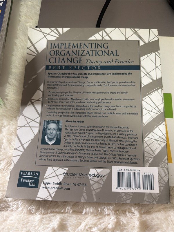 Implementing Organizational Change : Theory into Practice by Bert Spector (2006, gallery